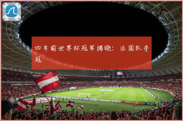四年前世界杯冠军揭晓:法国队夺冠