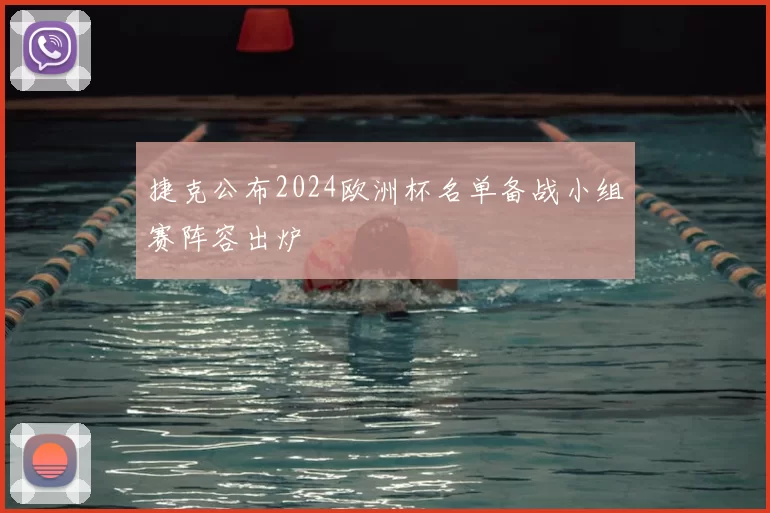 捷克公布2024欧洲杯名单备战小组赛阵容出炉