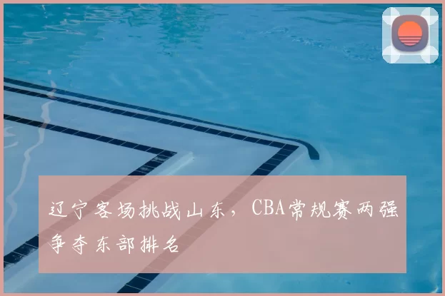 辽宁客场挑战山东,CBA常规赛两强争夺东部排名